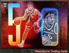 2021-22 Moses Moody Chronicles Draft Picks GALA Rookies Green SP #191 Warriors