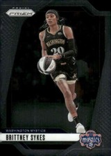 2024 Panini WNBA Prizm #80 Brittney Sykes Washington Mystics