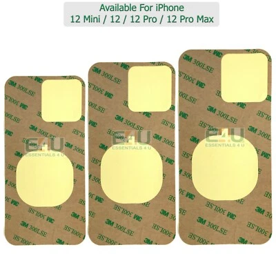 For Apple iPhone 12 Mini 12 Pro Max Back Glass Adhesive Rear Cover Bonding Tape