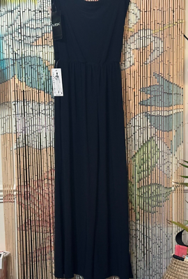 MSK Wide Leg Knit Convertible Tube Top Jumpsuit to Pant, Navy
