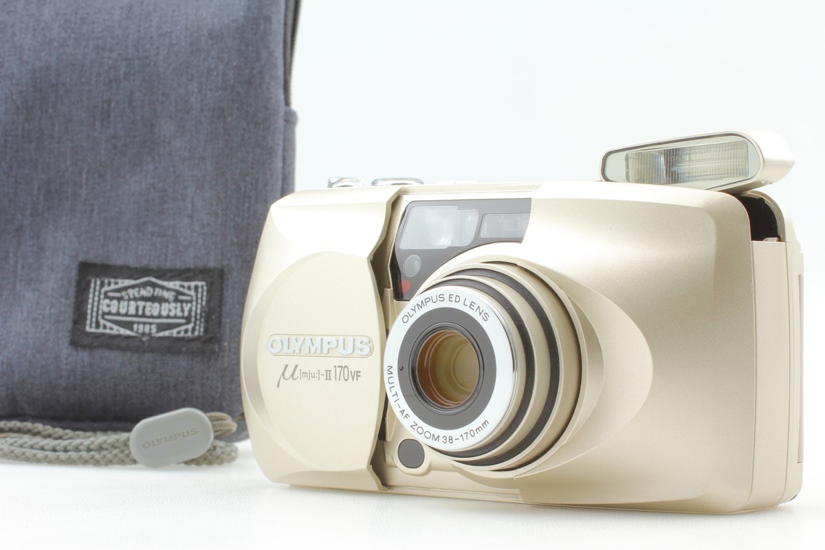 MINT〗 Olympus mju μⅱ ll 170 VF Point & Shoot 35mm Film MINT〗 Olympus mju μⅱ ll 170 VF Point & Shoot 35mm Film