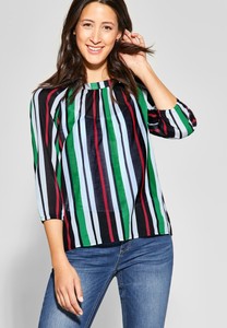 Street One Damen Transparente Bluse mit Print NEU