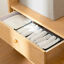 thumbnail 7  - Foldable Drawer Organizer Closet Storage Box Clothes Drawer Mesh Separation CASE