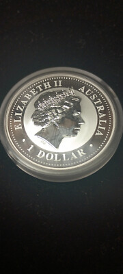 2003 1 oz .999 Fine Silver Australia Series 1 Year of the Goat
