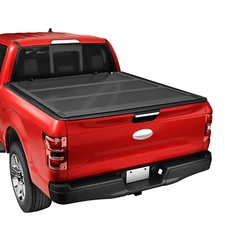For 2015-2024 Ford F150 5.5'/66" Bed Lo Pro Aluminum Hard Tri Fold Tonneau Cover
