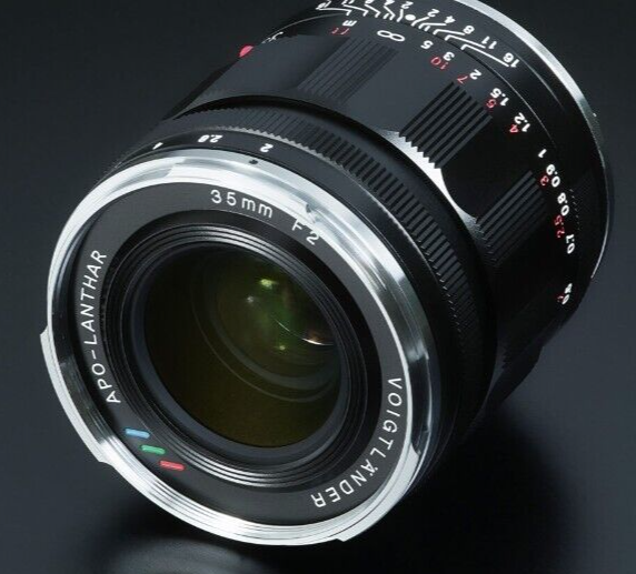 VOIGTLANDER APO-LANTHAR 35mm f/2 Aspherical Single Focus Lens