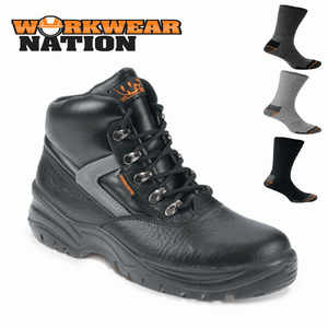 Sterling SS601SM chantier Randonnée Travail Boot Shoe Steel Toe Cap Taille 10