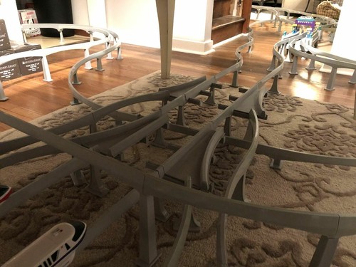 14 piece Tall Graduated Support Columns for Disney Monorail Track Pier - Picture 12 of 17