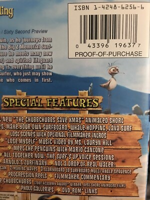 Surfs Up (Full Screen Special Edition) DVD 43396196377| eBay