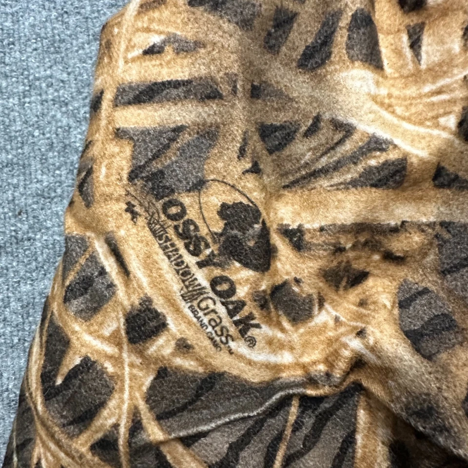 Hodgman Mossy Oak Shadow Grass Camo Jacket Bomber Mens Medium Hunt Full Zip - Image 4 of 4