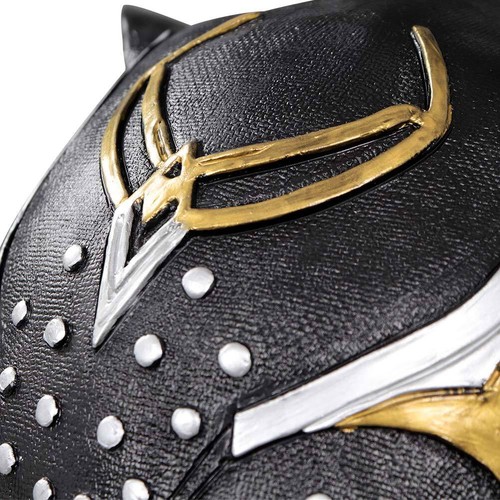 Black Panther: Wakanda Forever-New Black Panther Mask Cosplay Latex Helmet Prop - Picture 7 of 12