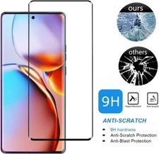 For Motorola Edge 2024 3D Full Coverage Tempered Glass Screen Protector
