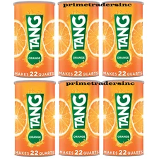 6 Pack - Tang Naturally Flavored Orange Powdered Drink Mix, 72 oz.