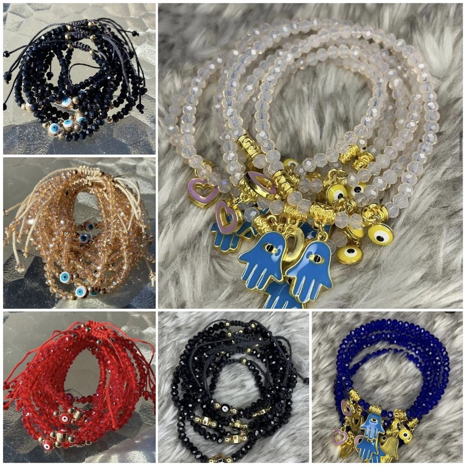 240 Pcs 3X4mm Faceted Rondelle Bead Crystal Glass Loose Spacer Beads Mini Size - Image 2 of 4