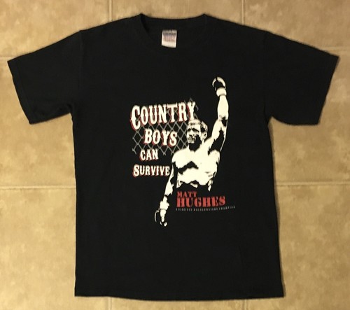 UFC Matt Hughes VTG Y2K UFC Champion Matt Hughes UFC MMA Shirt Sz Small