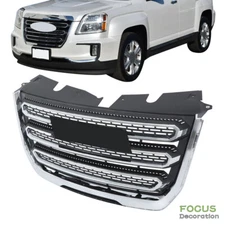 For GMC Terrain SLT 2016-2017 Front Bumper Grill Chrome Center Mesh Grille