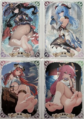   ACG [Pick your Custom LZ card] Goddess Story Anime Waifu Doujin Feet Legs  