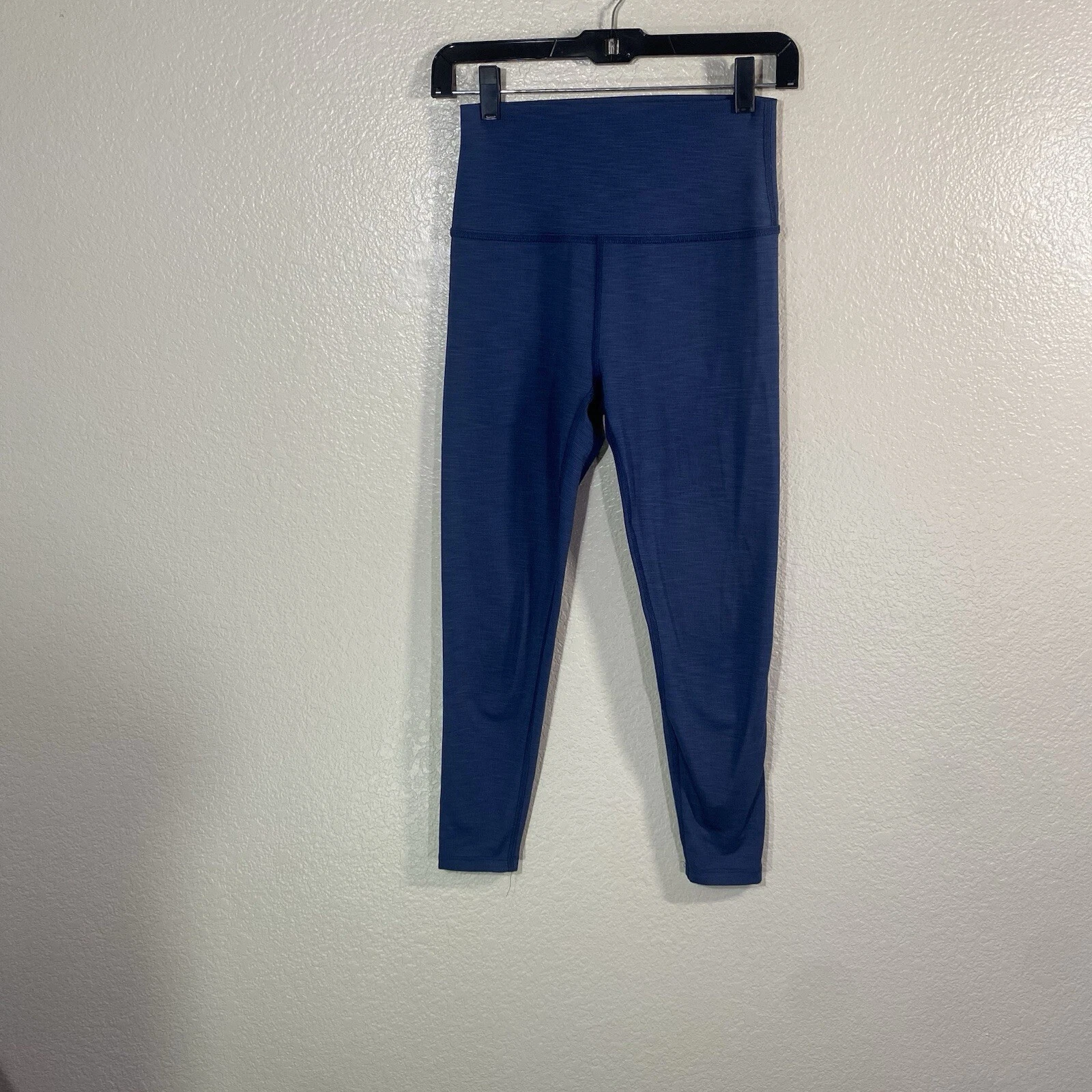 beyond-yoga navy spacedye cropped leggings