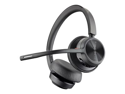 Poly - Voyager 4320 UC Wireless Headset + Charge Stand (Plantronics) Headphones