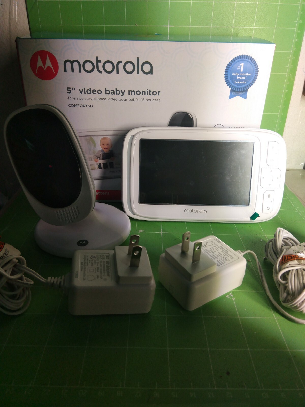 motorola comfort 50 5 video baby monitor