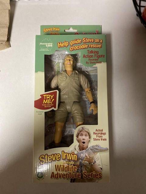 steve irwin action figure ebay