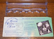 Creative Memories Custom Cutting System 3 Edges Straight Wavy Swell Plastic USA
