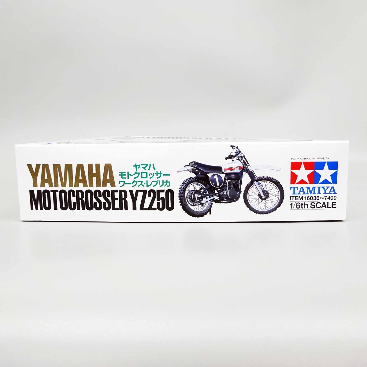TAMIYA 1/6 YAMAHA MOTOCROSSER YZ250 BIG SCALE SERIES NO.36 Japan