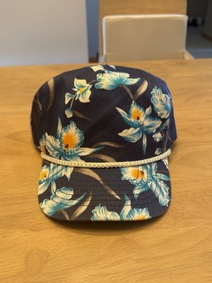 San Sun One Size Fits All Tropical Floral Hat