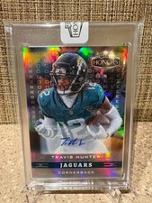2025 PANINI HONORS TRAVIS HUNTER SILVER PRIZM AUTO RC # 4 4/5 !!!!!