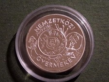 HUNGARY - 1979 silver 200 Forint - Year of Child - lightly toned PROOF