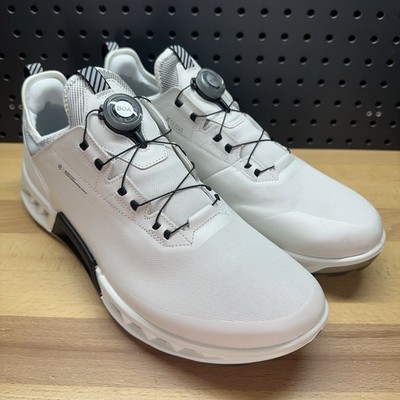 ECCO Biom C4 Boa Gore-Tex GTX Golf Shoe White Black Men's Size 13