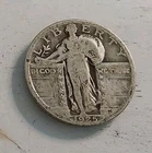 1925-P Standing Liberty 90% Silver Quarter