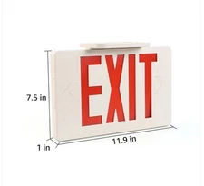 Lighting EVER LE, LED Emergency Exit Sign Light Model # 860002-US New