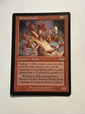 Ancient Hydra - Nemesis - MTG Magic - Uncommon - Red Creature