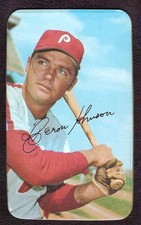 1971 Topps Super Baseball #58 Deron Johnson, Philadelphia Phillies, EX!