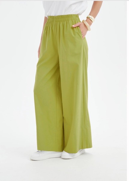 Tirelli Deep cuff palazzo pants