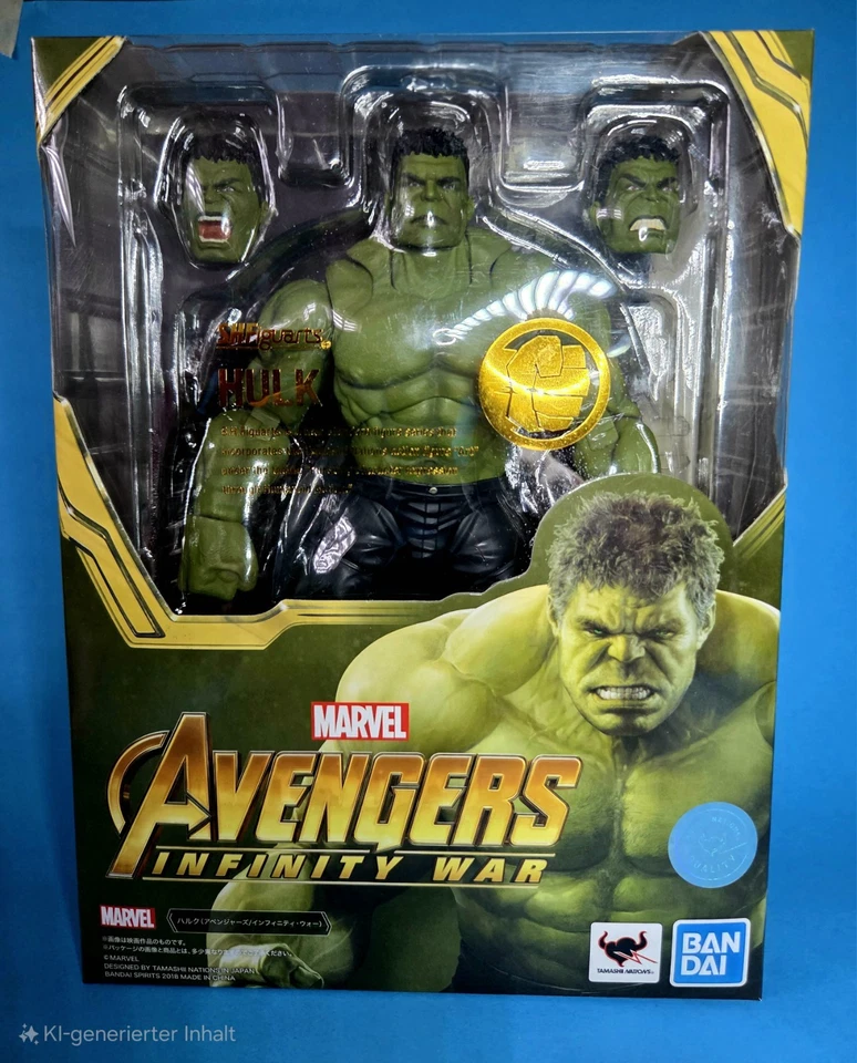 Hulk S.h.figurarts Avengers Infinity War Infinity Saga - Bild 4 von 4