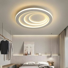 LED Round Ceiling Light Chandelier Living Room Bedroom Decorate Pendant Lamp 40W