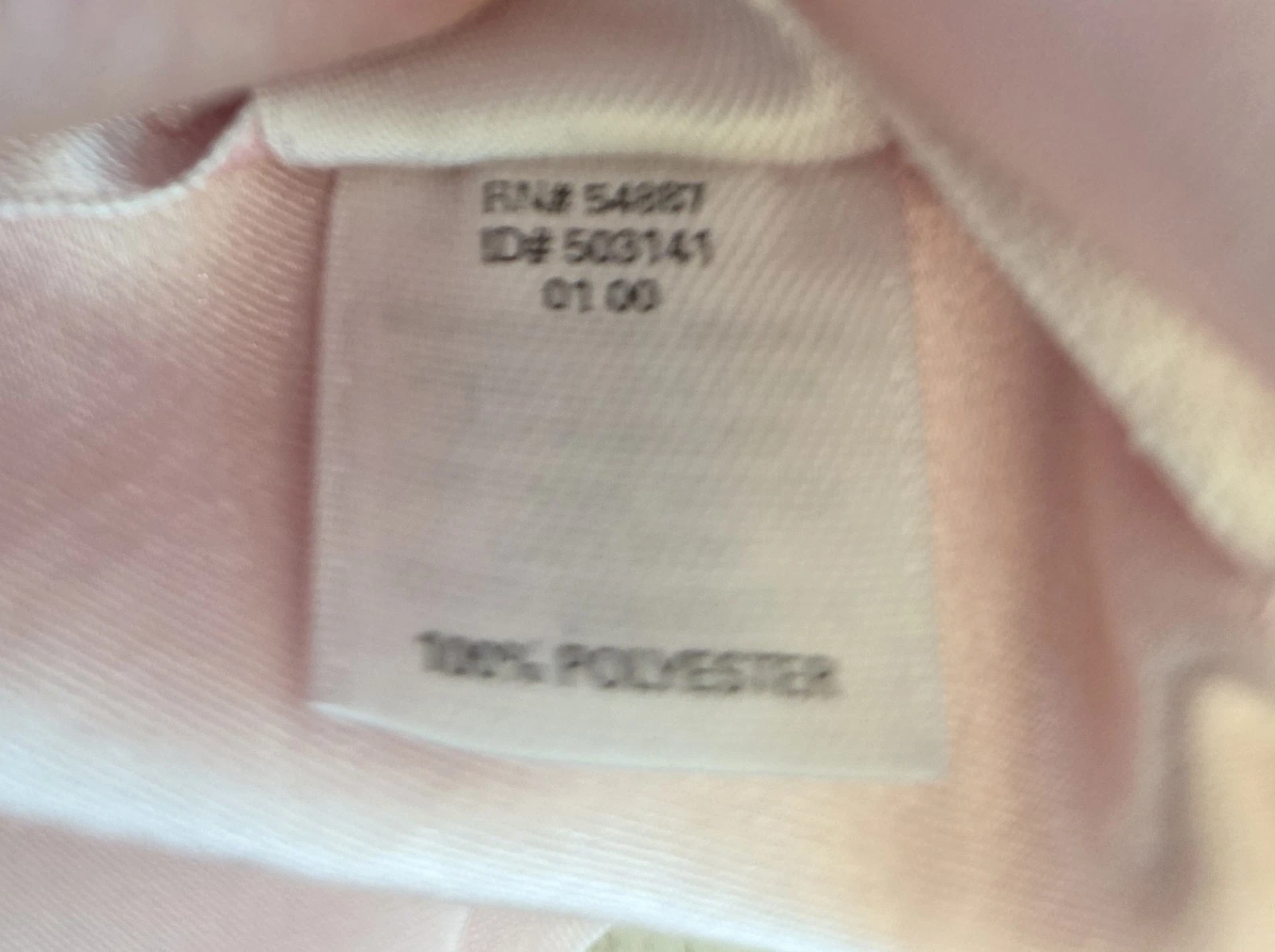 UNDERCOVER Abito Slip Vintage Victoria Secret Rosa Chiaro Adj. Cinghie schiena bassa taglia S