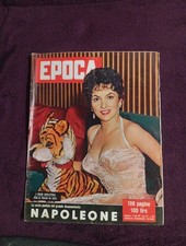 Rivista Anni 50 60 Epoca 1957 Gina Lollobrigida Copertina Cover