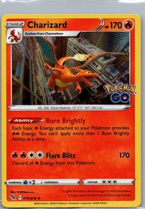 Charizard 010/078 Holo Rare Pokémon GO