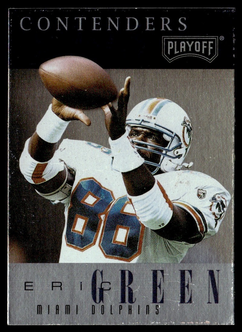 1995 Playoff Contenders Eric Green Miami Dolphins #54