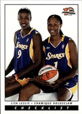 2006 Rittenhouse WNBA #110 Checklist 3