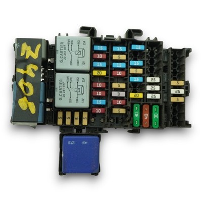 2016 Smart Fortwo W453 Fuse Relay Box Junction Cabin Under Dashboard Front OEM