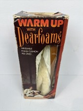 Warm Up With Dearfoams Washable Foam Cushion Pile Lined Slipper 6.5-7.5 Snow Cap