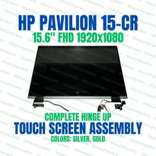 15.6" FHD LCD Screen Touch Complete Assembly HP 15-CR 15T-CR 15CR L20826-001