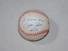 Pete Rose Autographed MLB Baseball 4256 Reds Phillies RAWLINGS BLACK A GREAT FAN