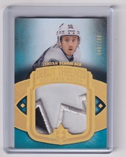 2013-14 Upper Deck Ultimate Collection Debut Threads Patches Jordan Schroeder