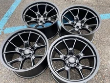 (4) 20x11 SRT HELLCAT WIDEBODY WHEELS SATIN BLACK RIMS -2.5MM CHARGER CHALLENGER
