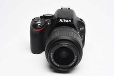 Nikon D5100 DSLR w/18-55mm f3.5-5.6G only 3149 Acts, Great 